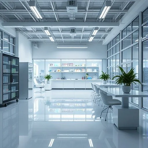 A dynamic, abstract energy wave pattern, composed of myriad tiny, luminous particles and soft light streaks in shades of deep sapphire, amethyst, and vibrant aqua. The pattern should convey continuous flow, power, and boundless potential. Smooth, elegant motion feel, ethereal, high-resolution, perfect for a wide background section with overlaying text.